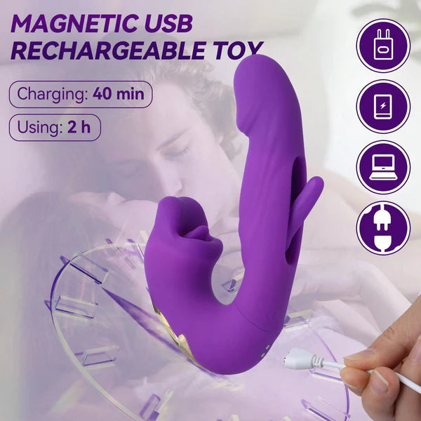 Satisfy Me Pro (Premium Toy Gift For Couples.)(Pack Of Two)
